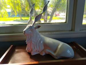 lot 65 image: Goat Figurine