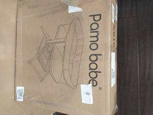 lot 9 image: Pamobabe Bedside Sleeper,Baby Bed to Bed,Babies Crib Bed, Easy Folding Portable