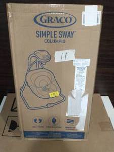 lot 11 image: Graco Simple Sway Baby Swing