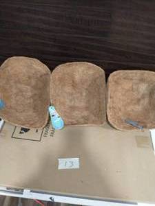 lot 13 image: AQUA SAV 12 in. x 7 in. Natural Coco Liner
