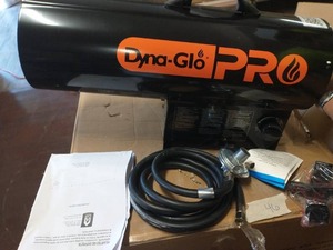lot 46 image: DYNA-GLO 70K-125K BTU Propane Forced Air Heater