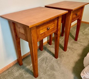Tall Nightstands  End Tables