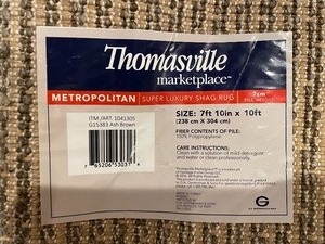 Thomasville Marketplace Shag Area Rug