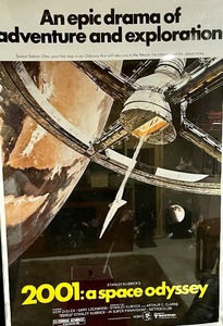Framed 2001 A Space Odyssey Poster