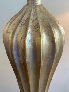 Stunning Pair of Gold Floor Lamps