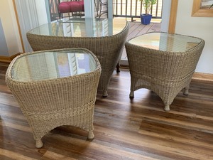Three Piece Accent Table Set