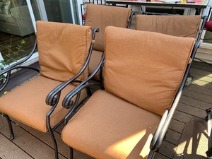 Set of Four Wonderful Outdoor Patio Chairs