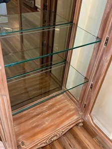 Beautiful Lighted Up Display Cabinet