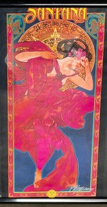 Santana Signed Poster