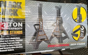 Black Jack 3 Ton Capacity Jack Stands