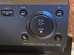 Sony VHS Player w Remote