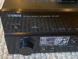Yamaha Receiver w Remote