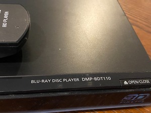Blu Ray Panasonic DVD player w Remote
