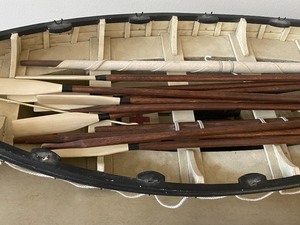 Artistic Titanic Lifeboat Model Replica