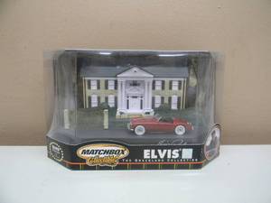 lot 9 image: RARE - MTACHBOX COLLECTIBLES ELVIS THE GRACELAND COLLECTION  - 1960 MGA CONVERTIBLE - IN BOX - SEE PICTURES