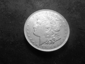 lot 43 image: 1921  Morgan Silver Dollar