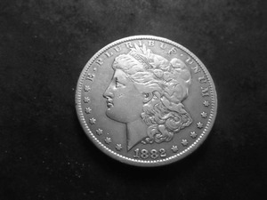 lot 7 image: 1882 CC  Morgan Silver Dollar