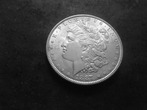 lot 16 image: 1887  Morgan Silver Dollar