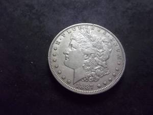 lot 17 image: 1887 O Morgan Silver Dollar
