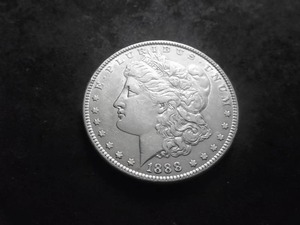 lot 18 image: 1888  Morgan Silver Dollar