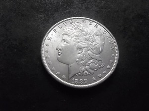 lot 20 image: 1889 Morgan Silver Dollar