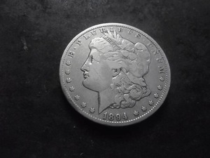 lot 27 image: 1894 O Morgan Silver Dollar