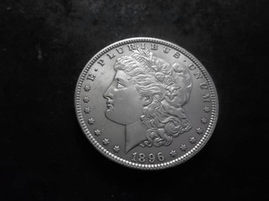 lot 30 image: 1896 Morgan Silver Dollar