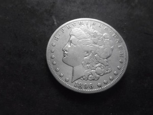 lot 31 image: 1896 S Morgan Silver Dollar