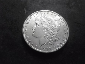 lot 32 image: 1897 Morgan Silver Dollar