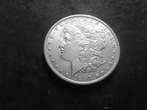 lot 33 image: 1897 O Morgan Silver Dollar