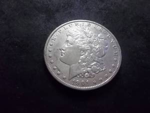 lot 39 image: 1901 O Morgan Silver Dollar