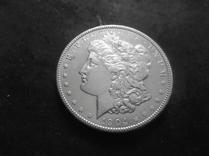 lot 41 image: 1904 Morgan Silver Dollar