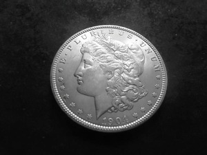 lot 42 image: 1904 O Morgan Silver Dollar