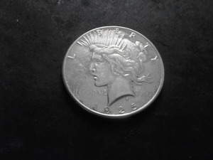 lot 81 image: 1925 S Peace Silver Dollar
