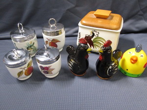 Egg Coddlers, Shakers