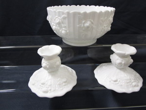 Fenton & Milk Glass