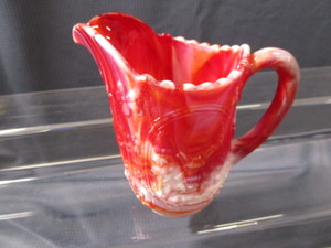 Slag Glass Pitcher