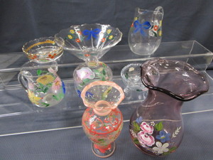 Hand Painted Glass