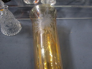 Amber Vase, Bell, Basket