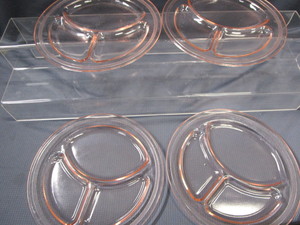 Pink Grill Plates