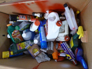 Lot of Garage Liquids