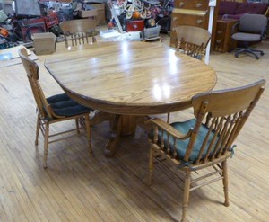 Oak Dining Room Set