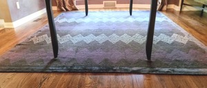 Tibetan Weave Wool Rug by Florence Broadhurst