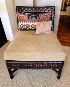 Woven Chair by McGuire