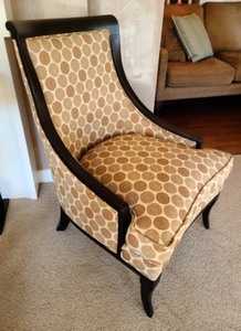 Dot Print Accent Chair by Kravet