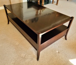 Three Drawer Coffee Table by Barbara Barry for Baker