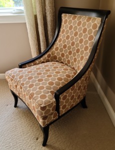 Dot Print Accent Chair by Kravet