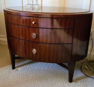 Oval Occasional Table by Barbara Barry