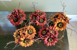 Faux Floral Decor
