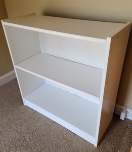 White Bookshelf